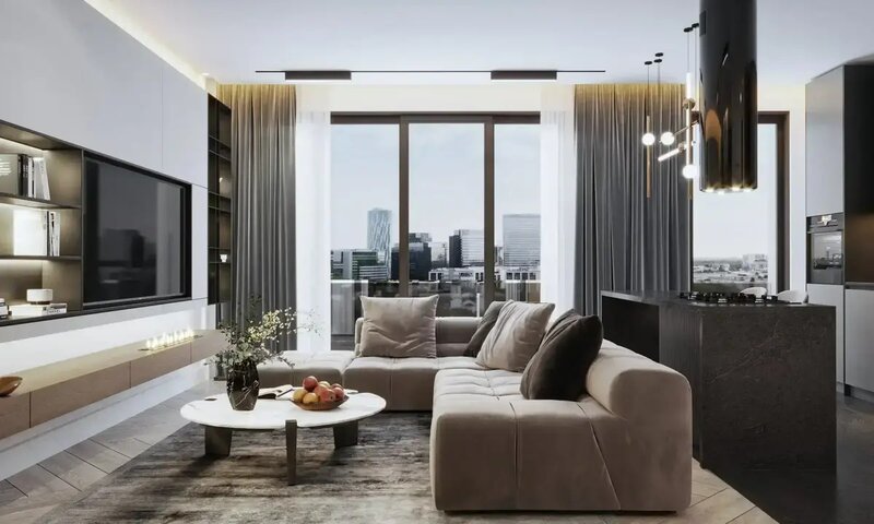 Apartament 2 camere, 2 bai, etaj superior