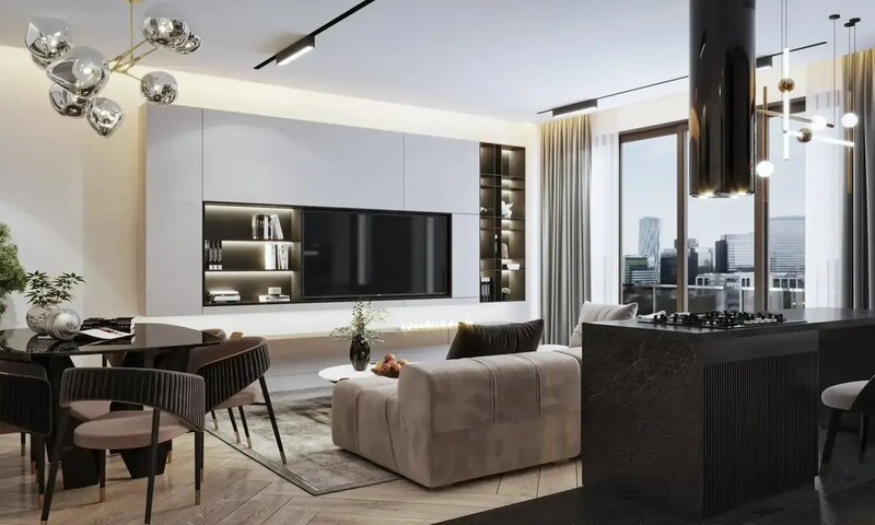 Apartament 2 camere, 2 bai, etaj superior