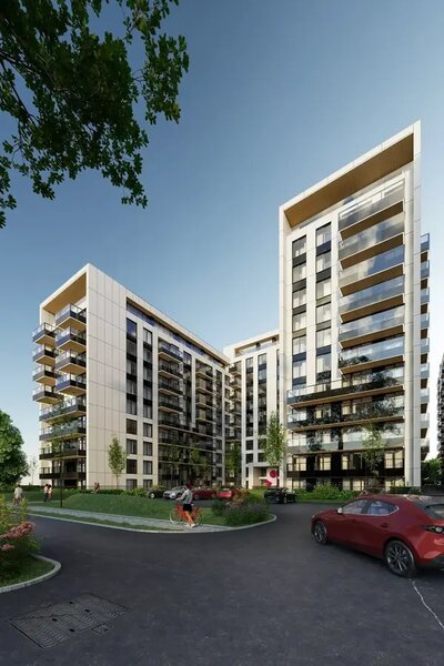 Apartament 2 camere, 2 bai, etaj superior